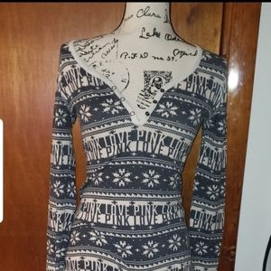 Vs PINK thermal onsie